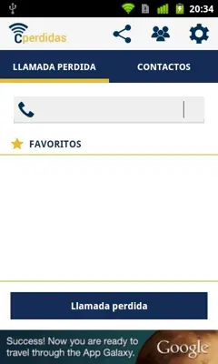cPerdidas android App screenshot 1